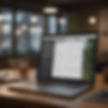 A laptop displaying appointment scheduling software with user-friendly features