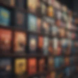 A collection of diverse Audible book covers showcasing various genres