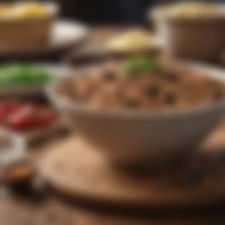 Creative dishes made with beans, showcasing meal planning ideas