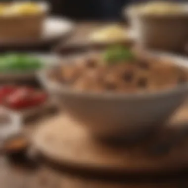 Innovative Bean Dishes for Meal Planning Creative dishes made with beans, showcasing meal planning ideas