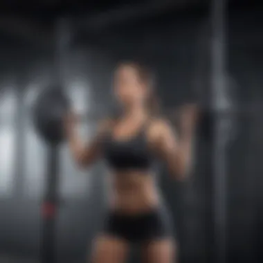 Overhead Press: Enhancing Metabolic Rate through Resistance Energetic overhead press demonstrating full-body coordination