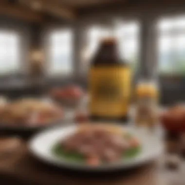 A well-balanced meal featuring proteins, carbs, and healthy fats for muscle recovery.
