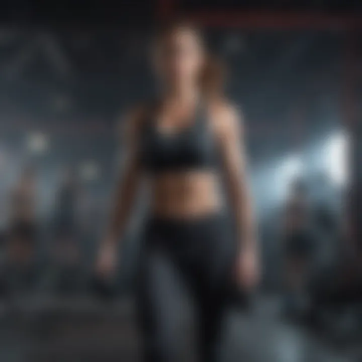 High-intensity interval training session