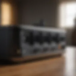 Visual representation of a high-performance router
