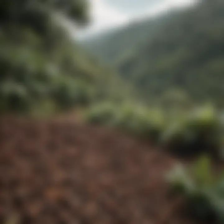 Colombian Coffee Plantation Landscape