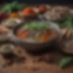 Colorful Spices and Herbs
