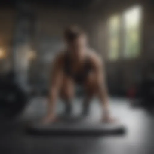 Visual representation of goal setting for fitness