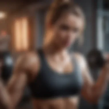 Strength Training for Optimal Results Dynamic workout session focusing on strength training