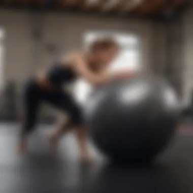 Core Workout - Stability Ball Rollout