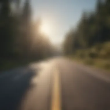 Personal Journey and Purpose An open road signifying personal journey and purpose