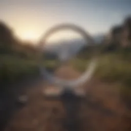 A serene landscape symbolizing clarity and direction