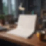 A well-organized checklist on a desk