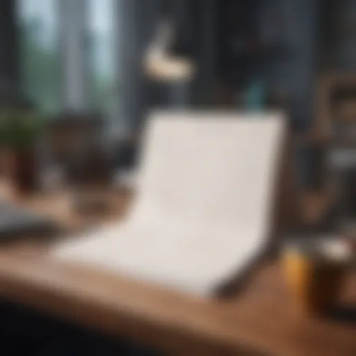 A well-organized checklist on a desk