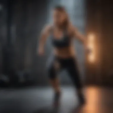Dynamic HIIT Exercise Routine HIIT workout routine in action