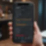A well-organized digital to-do list on an iPhone screen showcasing essential features.
