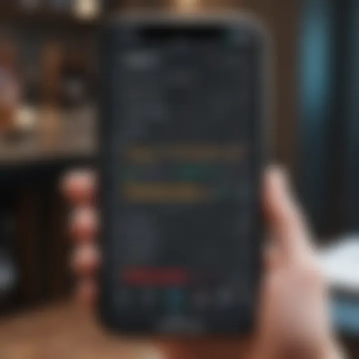 A well-organized digital to-do list on an iPhone screen showcasing essential features.