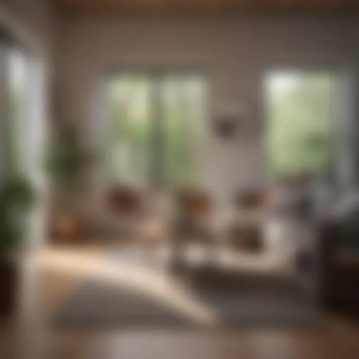 A cozy living space that reflects a minimalist lifestyle