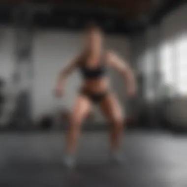 Transform Your Strength with Bodyweight Circuits A powerful bodyweight circuit training in a modern studio