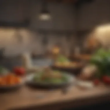Creating Sustainable Meal Plans A well-organized meal-preparation area