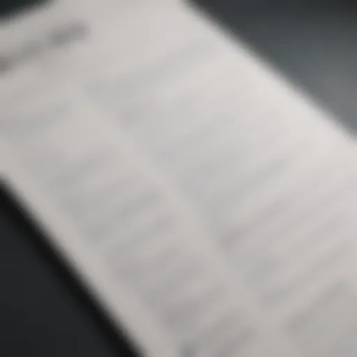 Professional resume layout showcasing key sections