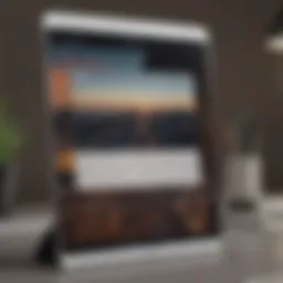 A screenshot of a calendar app interface on an iPad
