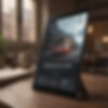 Elegantly Designed App Sleek and intuitive design of book writing app for iPad