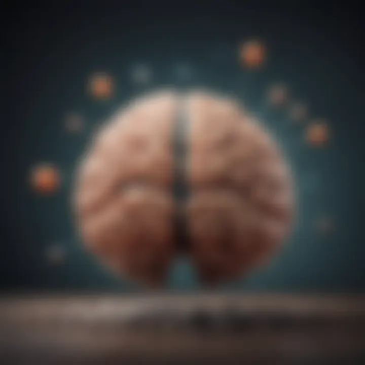 Diagram illustrating various types of brain games and their functionalities