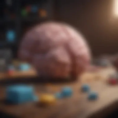Infographic of Brain Memory Game Types A colorful infographic displaying different types of brain memory games