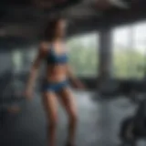 Dynamic workout session showcasing various exercises