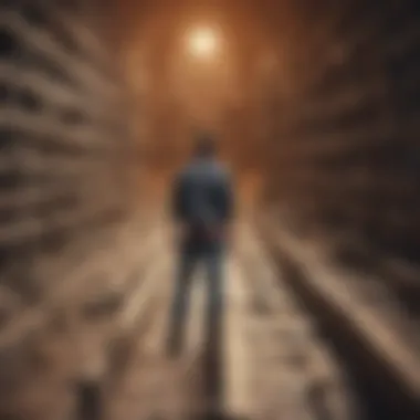 Navigating the Debt Maze Debt Management Concept