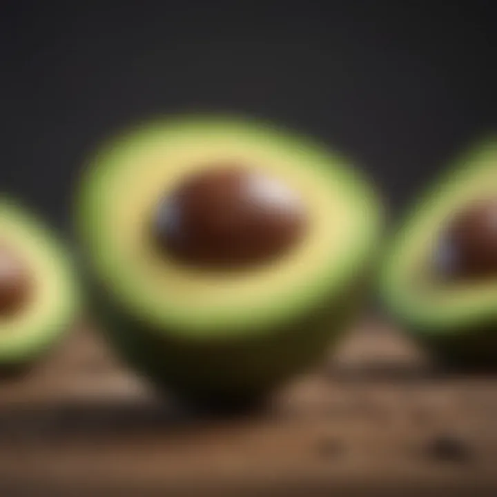 Plant-based sources of fatty proteins like avocados and seeds