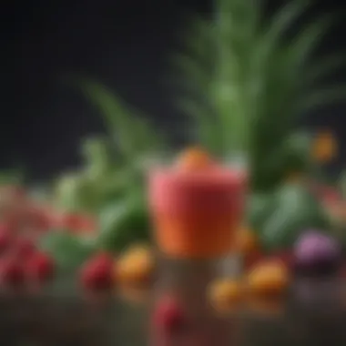 Plant-Based Collagen Alternatives An assortment of colorful plant-based foods that support collagen production.