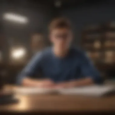 A visual representation of the benefits of online education