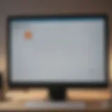 Visual representation of a digital scheduling tool on a computer screen displaying a weekly calendar.