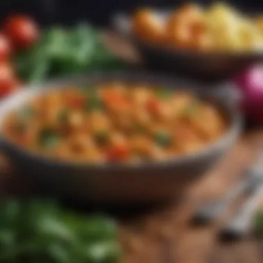 Savory Chickpea Curry with Vibrant Vegetables Savory Chickpea Curry with Vibrant Vegetables