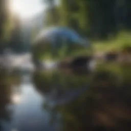 A serene landscape symbolizing introspection and reflection