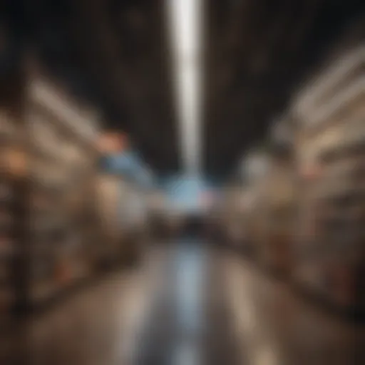 Visual representation of digital products marketplace