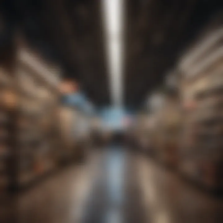 Visual representation of digital products marketplace