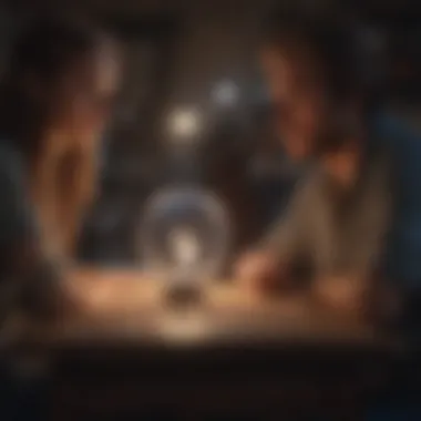 Unveiling Souls Connection Exploration Illustration