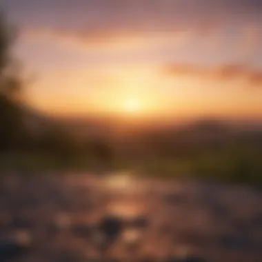 A New Day of Happiness A vibrant sunrise symbolizing new beginnings and happiness