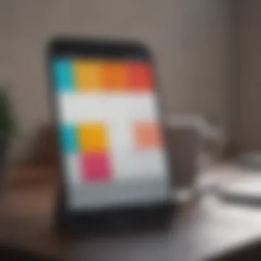Color-Coded Calendar Organization