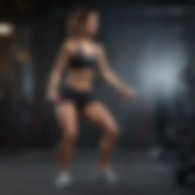 Dynamic Resistance Training Resistance Band Thigh Workout