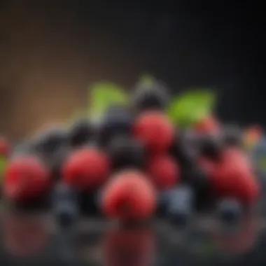 Antioxidant-Rich Berries Nutrient-packed berries