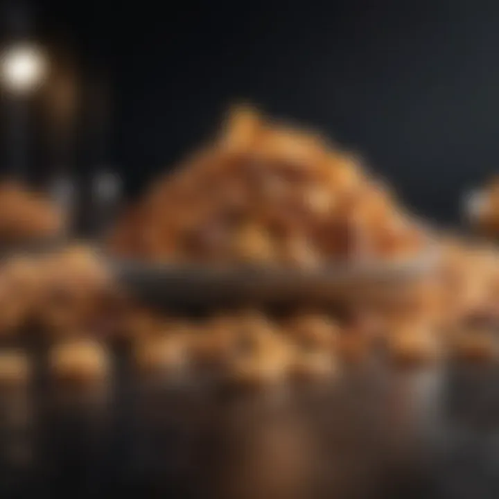 Healthy snacks rich in nutrients for energy