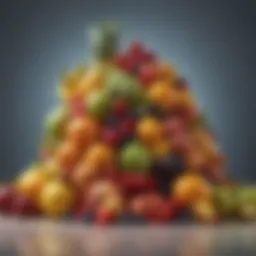 A vibrant display of assorted fruits known for weight loss benefits