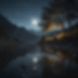 Soothing Moonlit Landscape