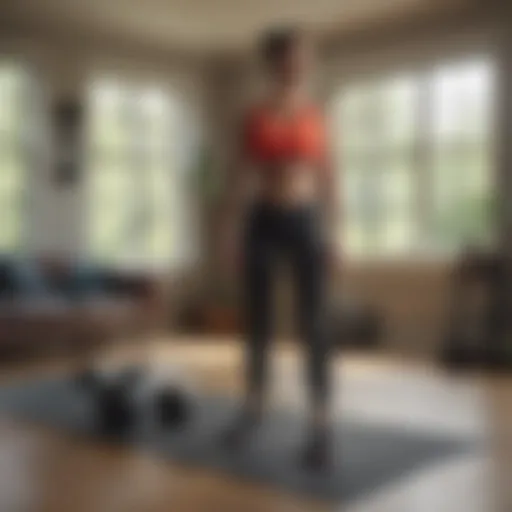 Dynamic home workout session