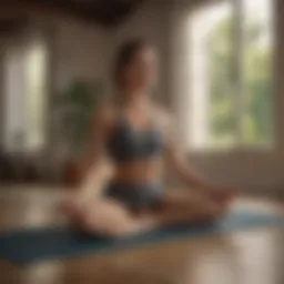 Home Workout Routine - Yoga Pose