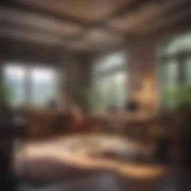 Creating a Joyful Workspace A serene workspace reflecting personal style and joy