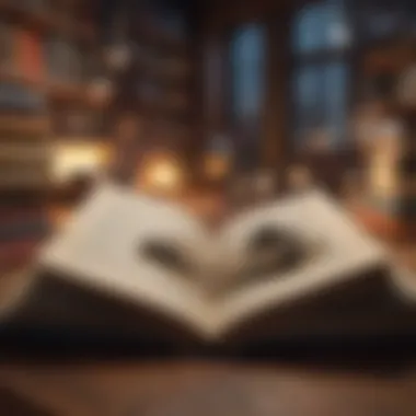 Journey Through the Pages of Imagination Reader Immersed in a Book